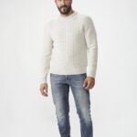 girocollo uomo in cashmere, made in italy, italian cashmere, men cashmere crewneck, monia mancinelli