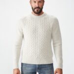 girocollo uomo in cashmere, made in italy, italian cashmere, men cashmere crewneck, monia mancinelli